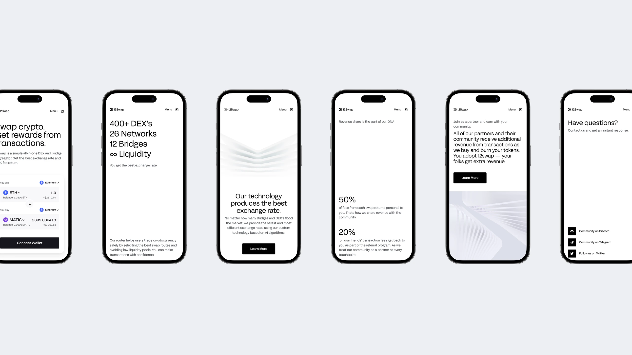 12swap, Website Design 1