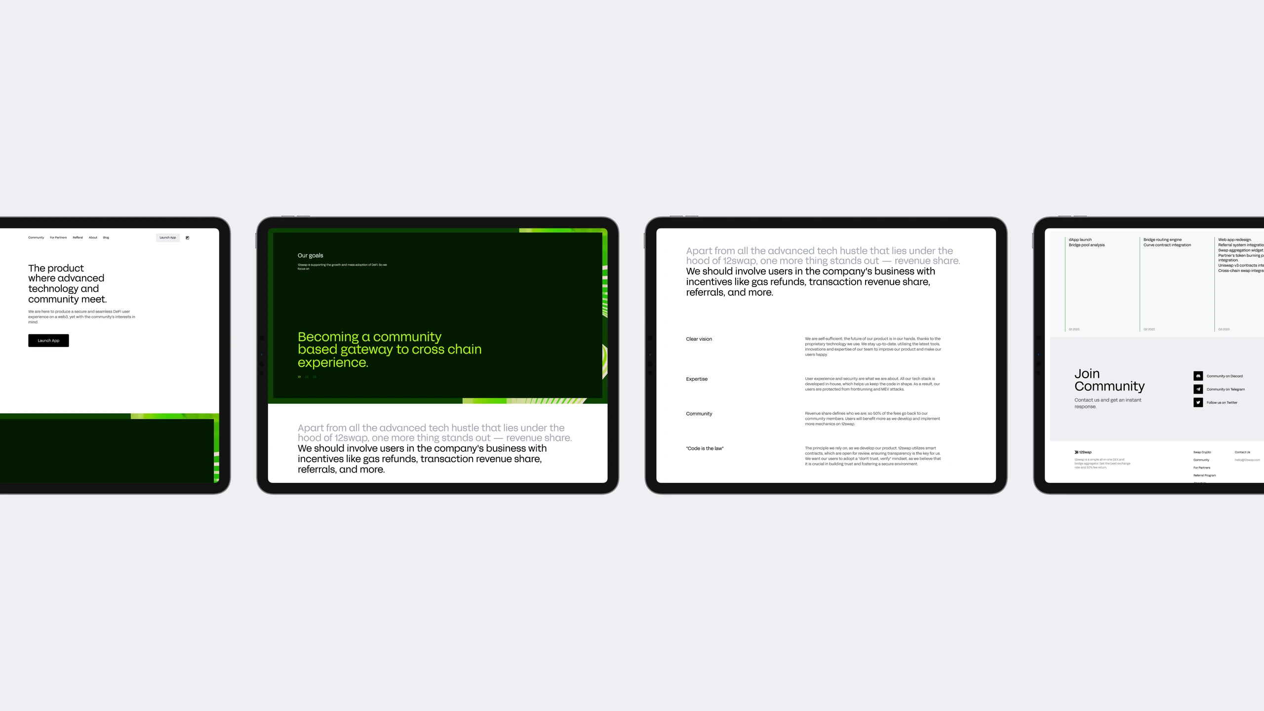12swap, Website Design 2