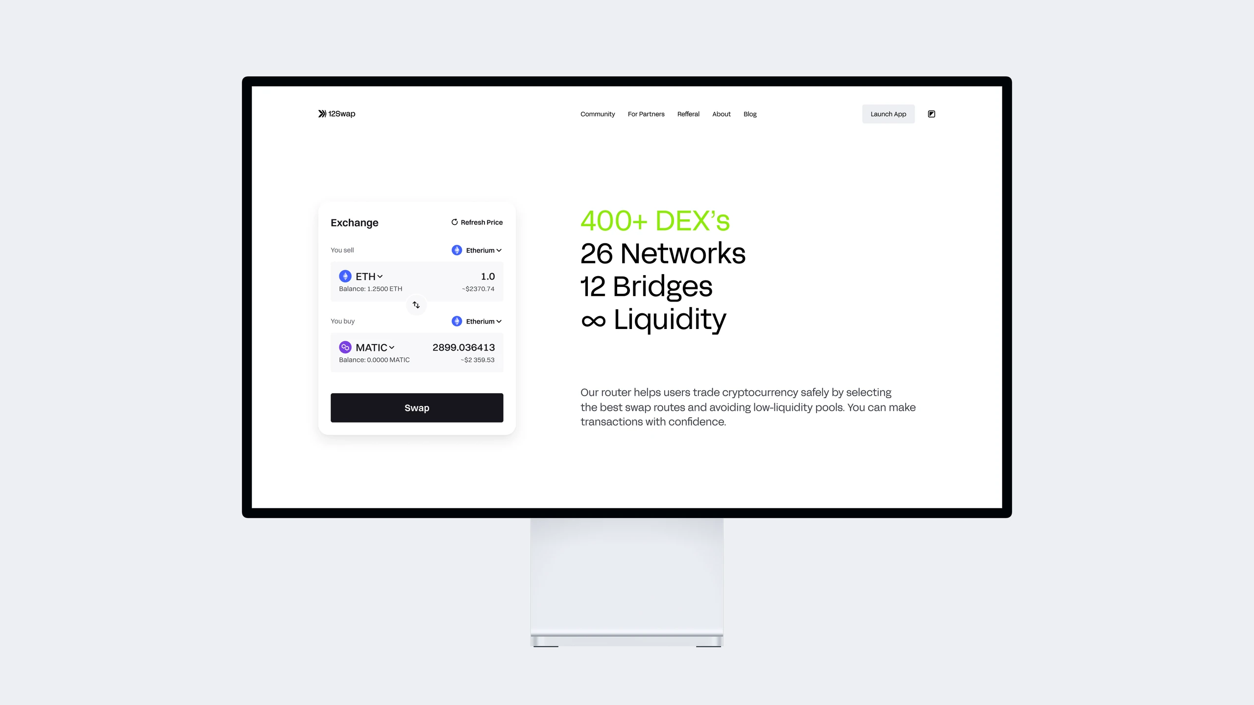 12swap, Website Design 3