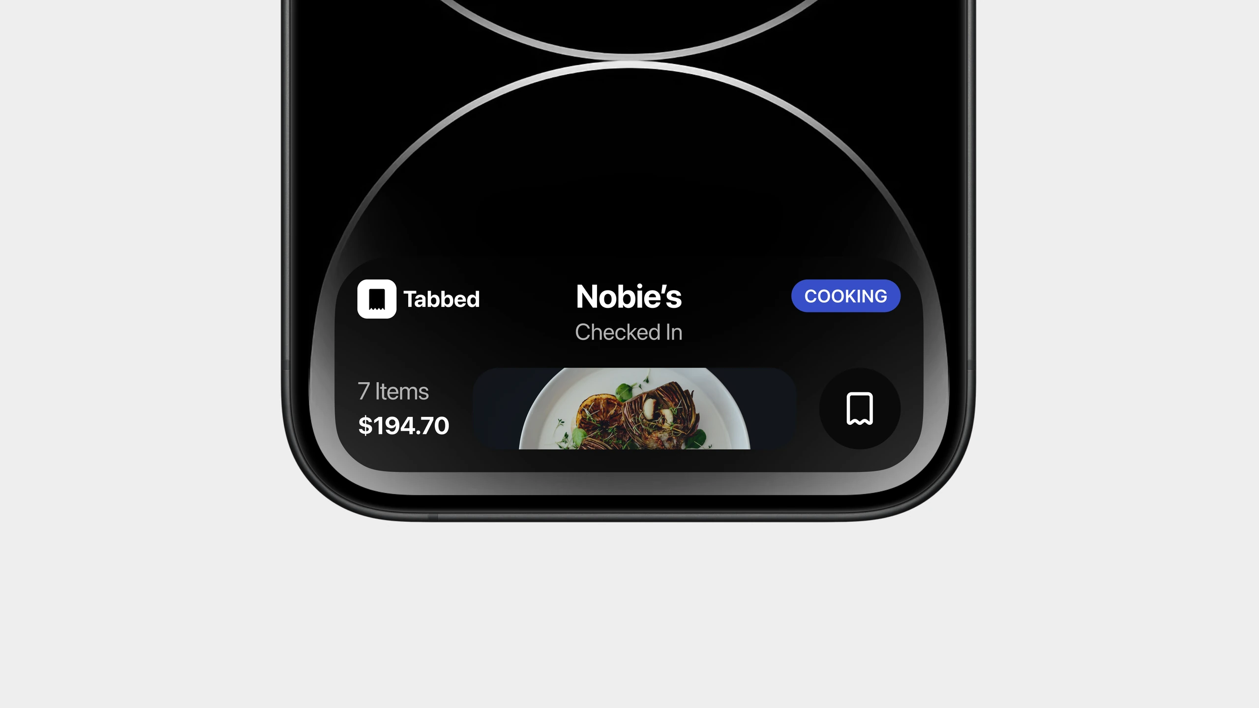 Tabbed — Live activities widget