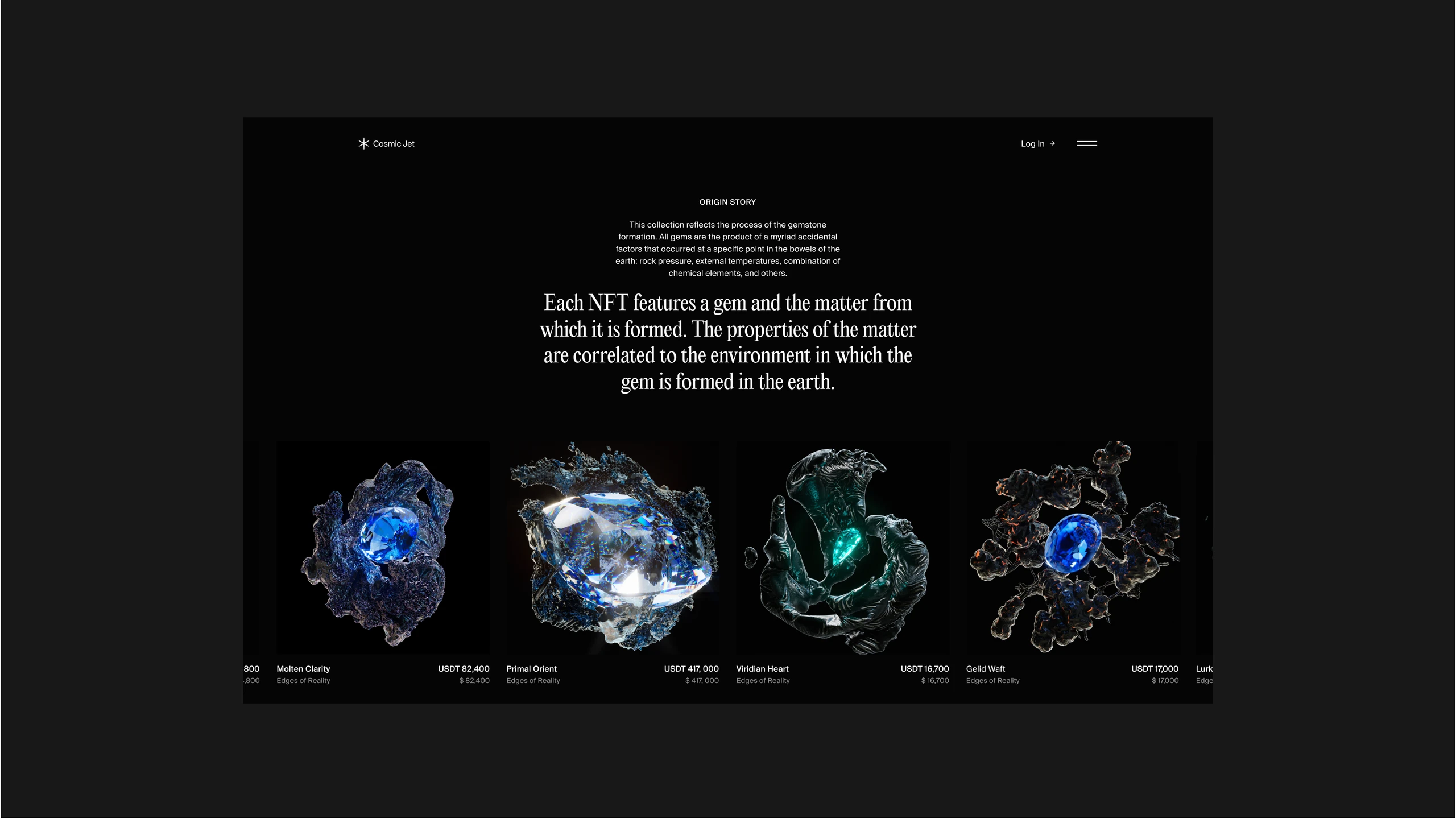 Cosmic Jet, Web Design 5